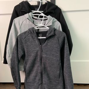 KIDS EXTRA STRETCH DRY SWEAT FULL-ZIP HOODIE (Boy/Girl). $50 for 3 or $25 each.